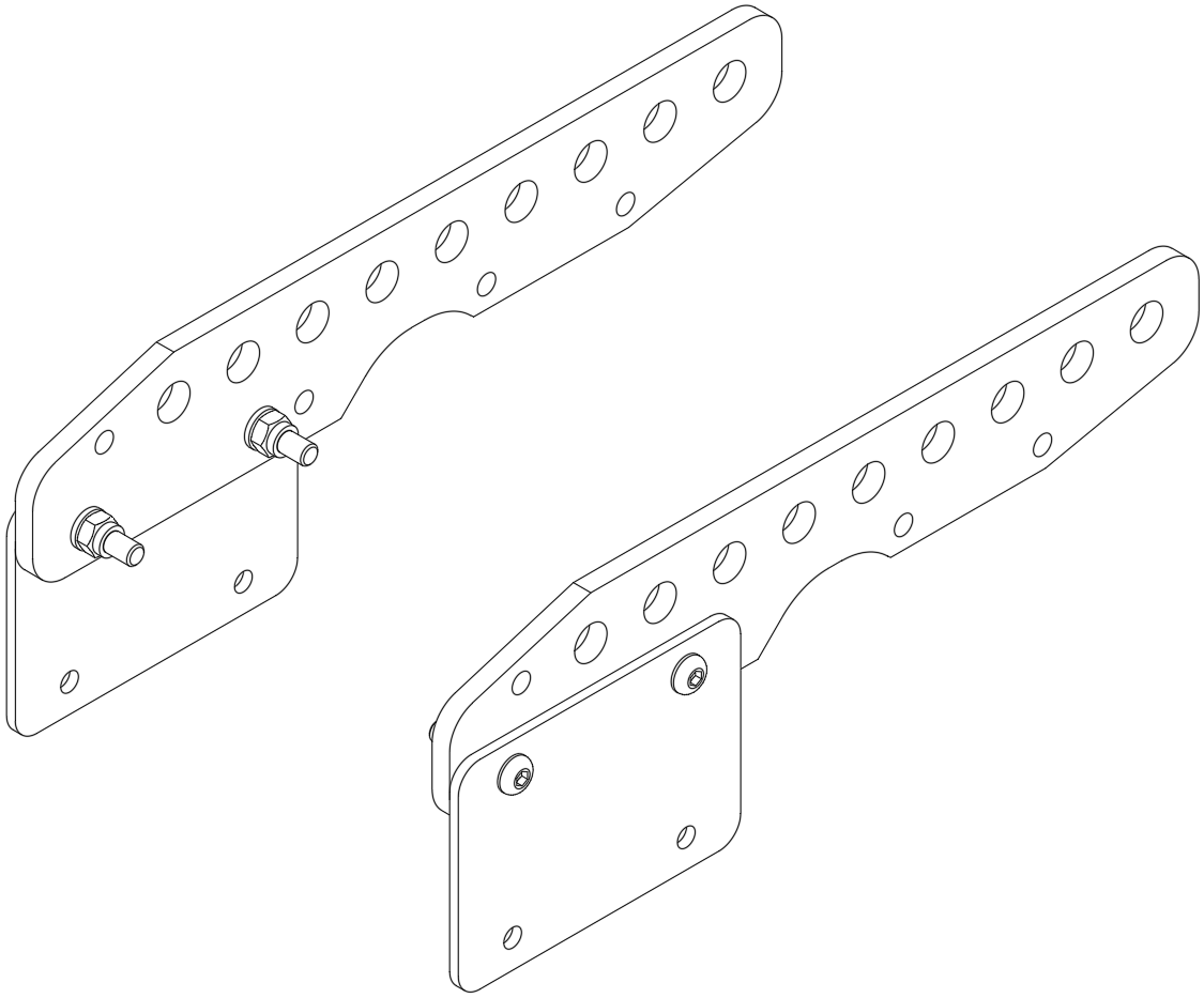 FLH-Ri Кронштейн подвесной — горизонтальный — аксессуар для Revolve 10 Universal Acoustics