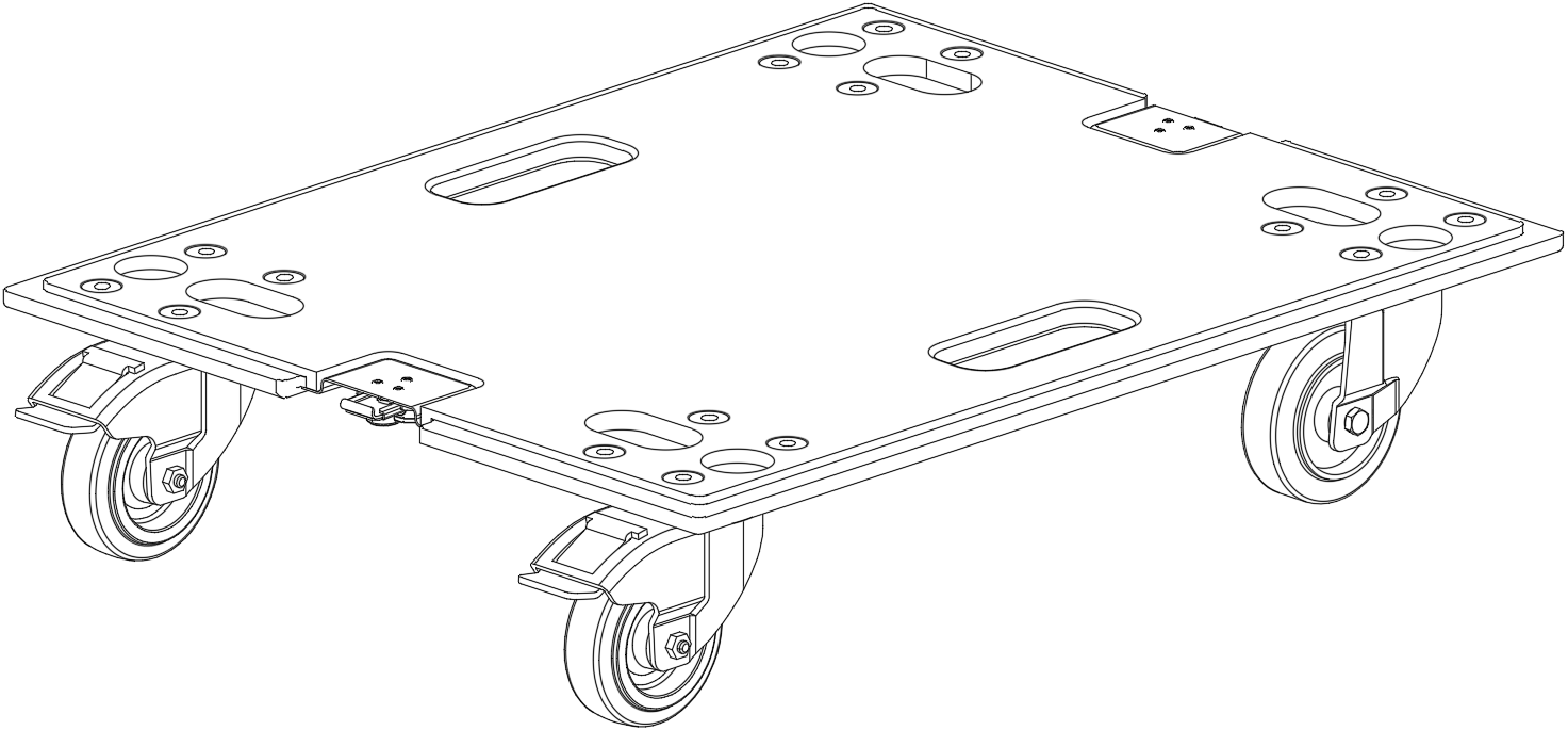 TL-SW18 Телега — аксессуар для SW18 Universal Acoustics