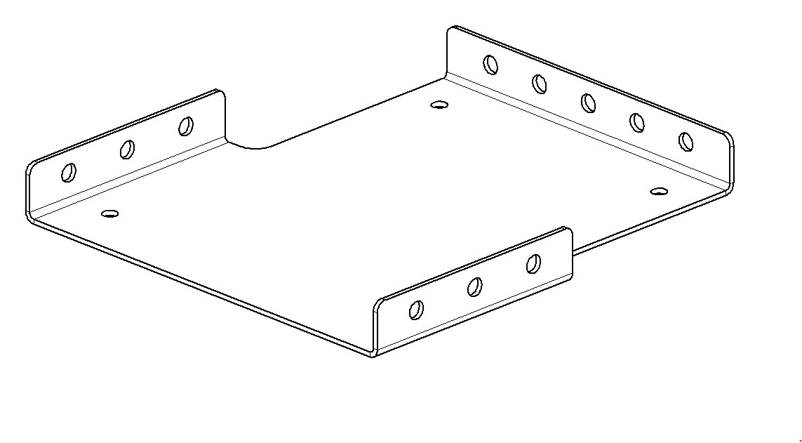 FLV-X12 Кронштейн подвесной — вертикальный — аксессуар для X12 Universal Acoustics
